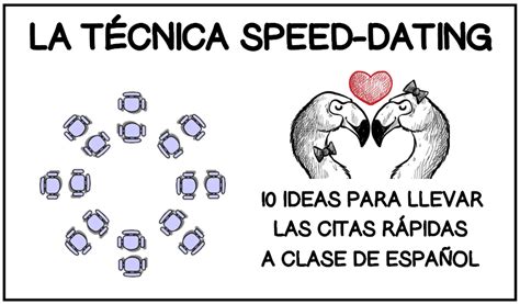speed dating dinamica